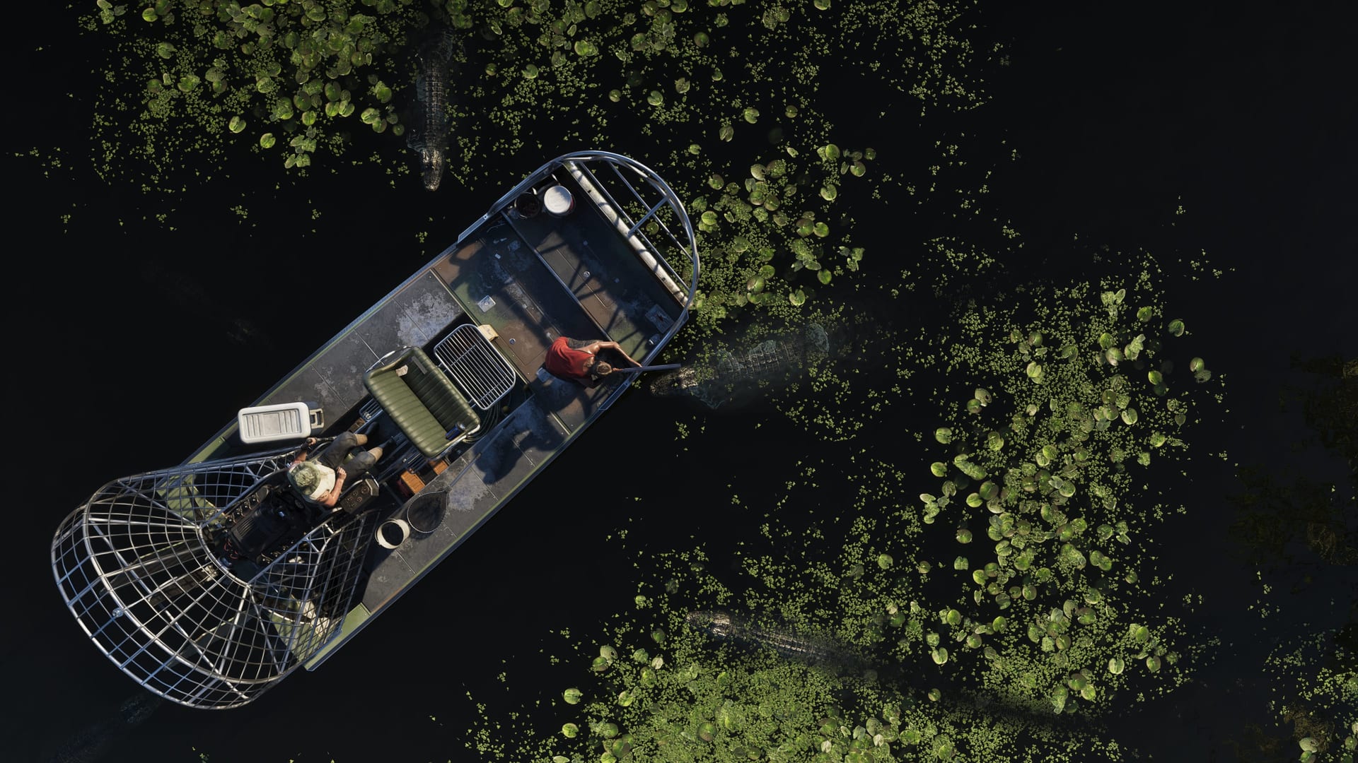 Official GTA VI screenshot of the Grassrivers wetlands